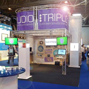 Tripudio Exhibition Stand at IRX14