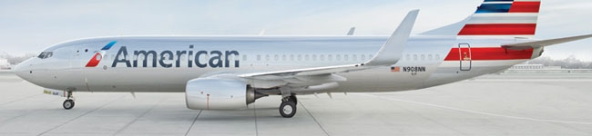 New American Airlines Aircraft