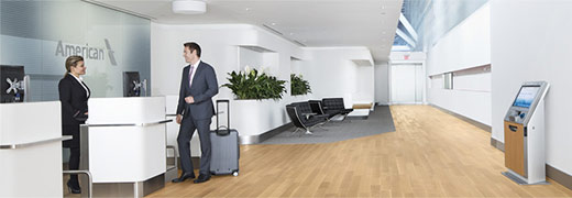 American Airlines Check-in Desk