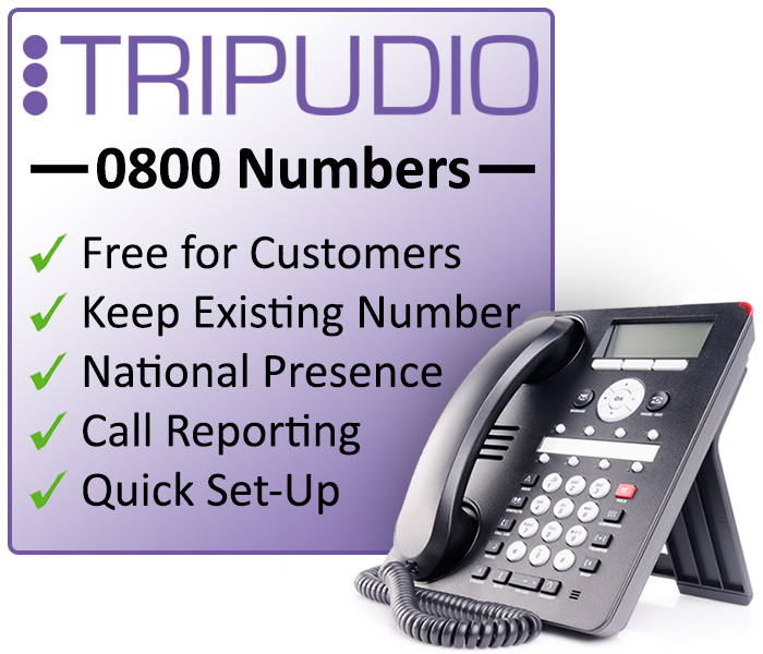 Tripudio 0800 Number Benefits