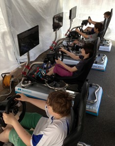 Salesian College Summer Fete Racecar Driver Game